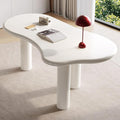 Irregular Home Office Desk Multifunctional Home Office Desk Living Room Coffee Table Modern Irregular Desk with Three Support Legs