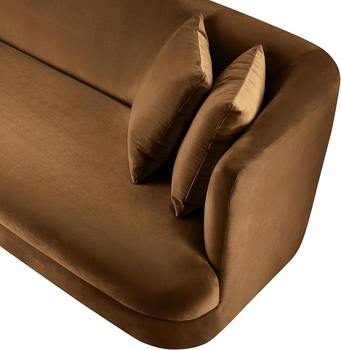 Meridian Furniture Alder Saddle Velvet Accent Chair