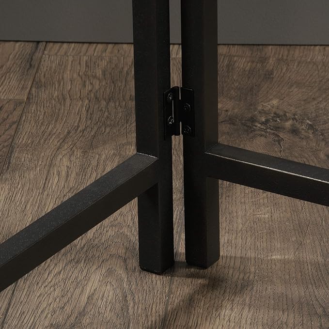 Sauder North Avenue L-Shaped Desk Smoked Oak Finish