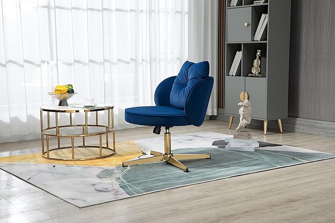Chair Vanity Chair Modern Adjustable Home Computer Executive Chair Swivel Task Chair for Small Space Living Room Make up Studying
