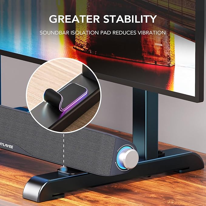 AX WABER Table Top TV Stand with Height Adjustable TV Legs Replacement for Most 37-86 Inch Flat Curved TVsSteel TV Base Feet Holds up to 150 lbs with Cable Management Max VESA 800x600mm Black