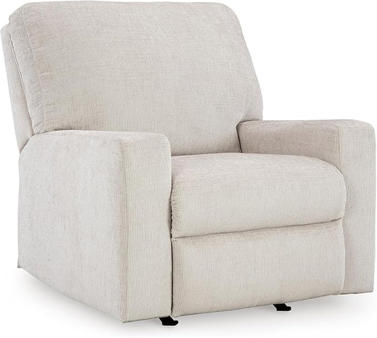 Signature Design by Ashley Aviemore Casual Rocker Recliner Light Gray