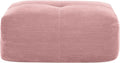 Modular Sectional Sofa Cloud Couch Modern Deep Seat Couches for Living Room - Only Ottoman Pink