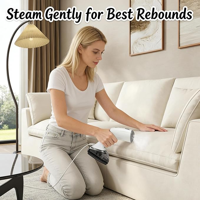 108 Modular Sectional Sofa with blanket4-Piece Boneless Couch Deep Seat Cloud Couch with Ottoman Removable Covers Soft Cushion Support High Back for Living Room/Apartment/Family Lounge Linen Beige