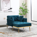 BEEY Single Sofa Accent Fabric Chair Comfy Upholstered Arm Chair Living Room FurnitureNavy 53 Loveseat Sofa Small Couches for Small Spaces Modern 2-Seater Couch with Button Tufted Back Dark Green