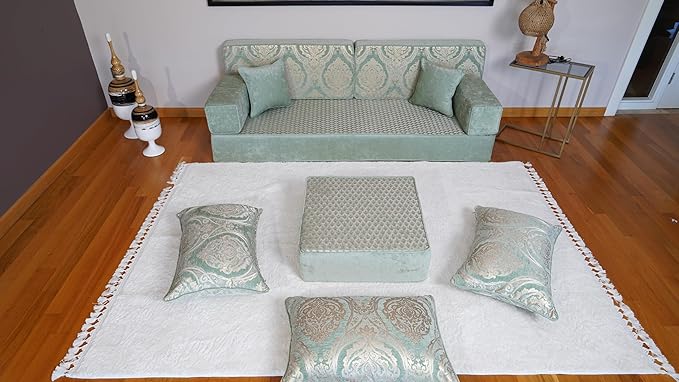 arabicsofa Arabic Majlis Sofa Seating – Handmade Modular Floor Seating Diwan Sofas