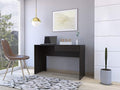 Home Office Computer Desk with Drawers 43.3 Inch Study Writing Desk PC Laptop Table Wooden Computer Gaming Desk Home Office Desk Laptop Notebook PC Workstation Black