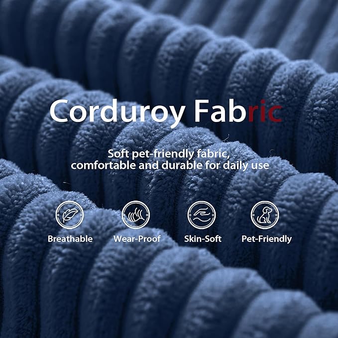 96''Sectional Couches for Living RoomModern Modular Sectional SofaUpholstered Boneless Couch Comfy Cloud Couch with L Shaped Chaise (Blue 96''W Right Facing Chaise)