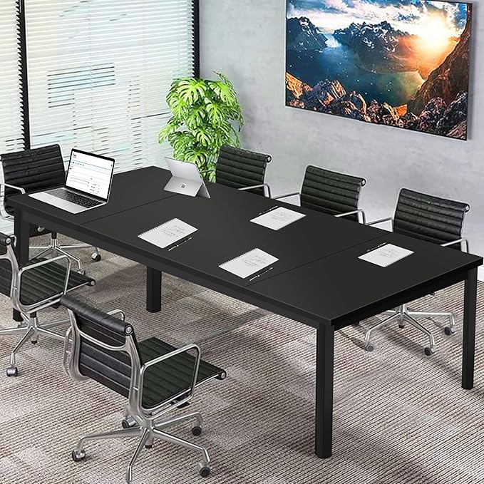 SogesGame Computer Desk 71 inches Desk &amp Workstations for Home Office Writing Study Corner Desk Modern Simple Style Laptop Table Easy to Assemble Black