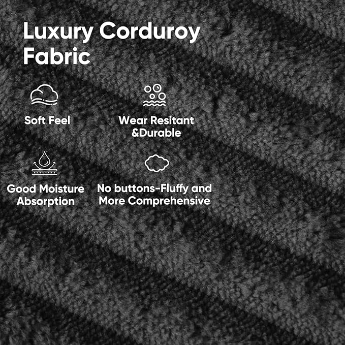 Waxberry Folding Sofa Couch Bed 36 Deep Oversized Seat Boneless Sofa Chair Corduroy Convertible Single Sleeper Chair Couch Bed for Living Room Portable Fold Out Chair Bed With Back Support (Black)