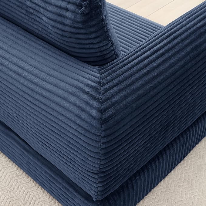 Foldable Boneless Love Seat Couches in a Box Modern Floor Foam Sleeper Sofa Bed 2-in-1 Convertible Cloud Sofa for Home Apartments Bedroom