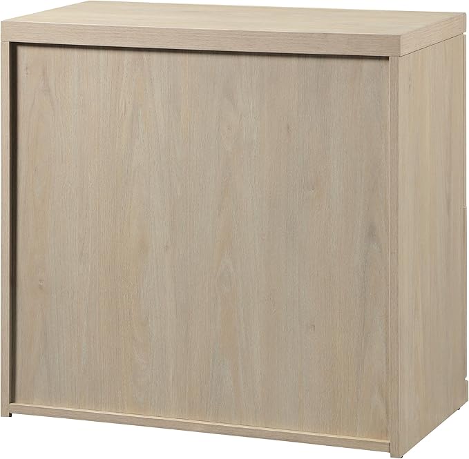 OSP Home Furnishings Alpine 2-Drawer Vertical File with Lockdowel Fastening System 30 inches Wide Norwegian Alder Finish