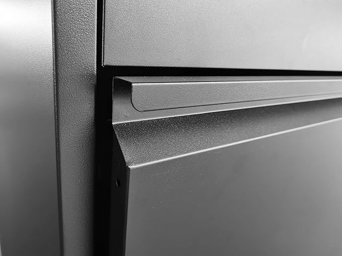 2 Drawer Small File Cabinet with LockUnder Desk Storage Organizer Metal Filing Cabinets for Home Office Locking Drawers for A4 Legal/Letter SizeBlack