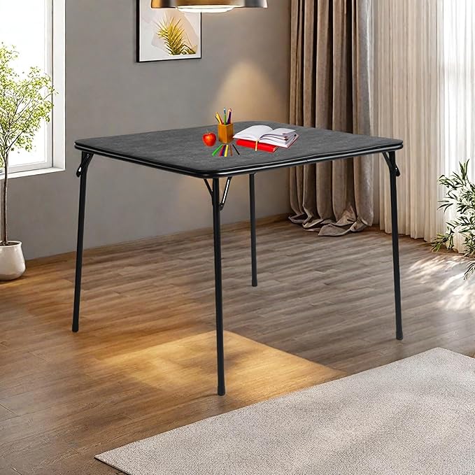 Homy Casa 1-Pack Writing Desk Minimalist Design Durable Metal Frame Home Office Use Compact and Stylish Easy to Assemble Perfect for Small Spaces Sleek Contemporary Look Black