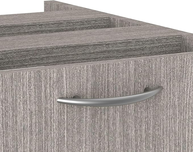 Alera Alera Valencia Series Full Pedestal File Left or Right 2 Legal/Letter-Size File Drawers Gray 15.63 x 20.5 x 28.5