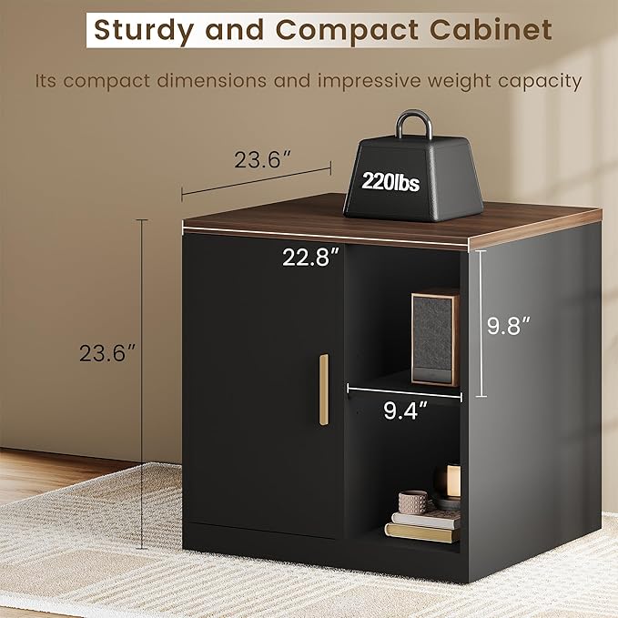 Computer Desk with Hutch and File Cabinet 72.8 Home Office Desk Set Under Desk Storage Cabinet All-in-One Study Writing Desk with Power Outlet 1.18 Desktop Privacy Panel Black Walnut