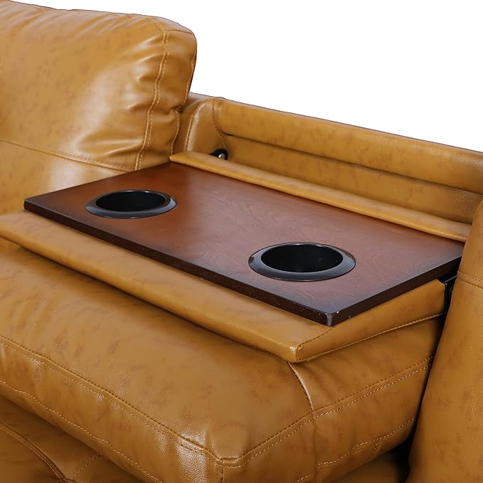L-Shaped Combination Sofa Set Luxurious Synthetic Leather Living Room Sofa Suitable for Living Rooms Bedrooms Apartments and Offices