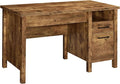 Coaster Home Furnishings - Delwin - Engineered Wood - 47-Inch Lift-Top Computer Desk with Drawers &amp File Cabinet Drawer Without Keyboard Tray Farmhouse Style - Home Office - Rustic Nutmeg - 8812