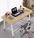 Modular Computer Office Desk Modern Style Small Study Writing Workstation Table for Home &amp Business Large (55 x 28)