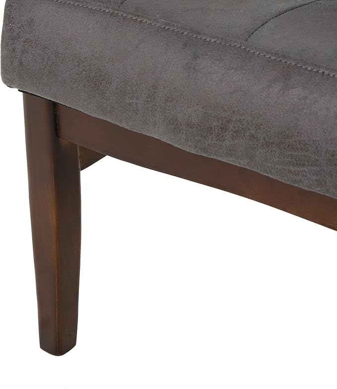 Club Chair Mid Century Modern Microfiber Club Chair with Wood Frame Accent Chairs for Living Room/Bedroom/Office/Cafe