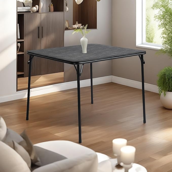 Homy Casa 1-Pack Writing Desk Minimalist Design Durable Metal Frame Home Office Use Compact and Stylish Easy to Assemble Perfect for Small Spaces Sleek Contemporary Look Black