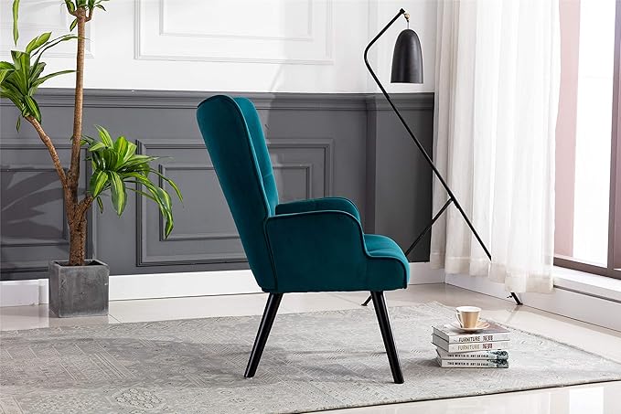 Accent Chair Living Room/Bed Room Modern Leisure Chair Teal