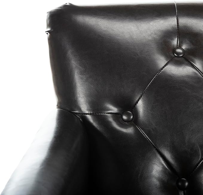 Safavieh Hudson Collection Mario Brown Leather Club Chair
