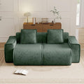KEIKI 2Seat Modular Boneless Velvet Sofa Couch for Garden Home Home Office Style Conscious Nature Lovers Cozy Warm Perfect for Entertaining Relaxation Classic Refined Premium Design