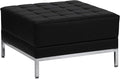 Flash Furniture HERCULES Imagination Series Black LeatherSoft Ottoman