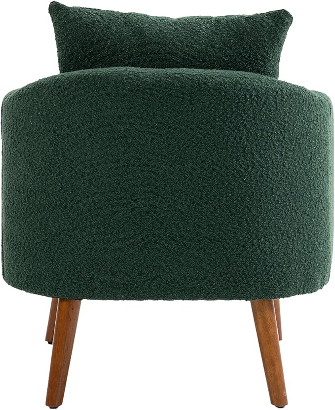 Wood Frame Armchair Modern Accent Chair Lounge Chair for Living Room