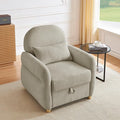 Modern Accent Chairs for Living Room Comfy Chenille Armchairs with Storage Single Reading Chairs for Bedroom Study Room Apartment Tool Free Assembly Grey
