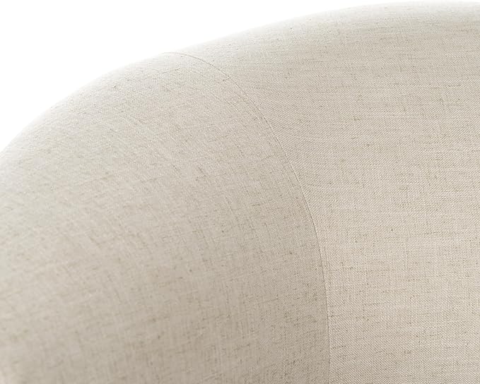 Safavieh Home Arlette Mid-Century Retro Light Grey Velvet Accent Chair