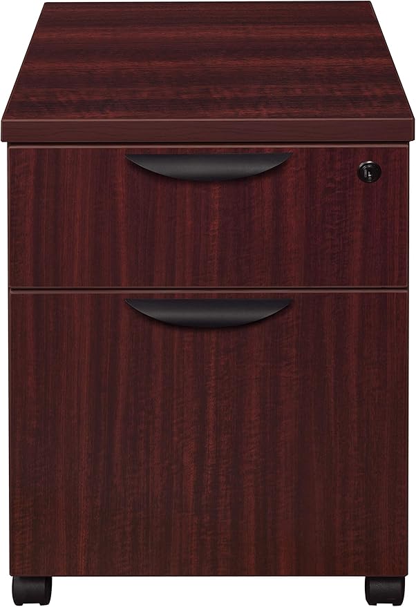 Regency Legacy Box File Mobile Pedestal Drawer Unit- Mahogany