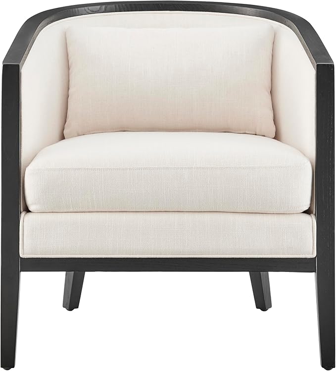 npd furniture and more Tillman Linen Accent Arm Chair w/Rattan
