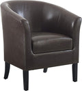 Linon Home Dcor Linon Home Decor Simon Club Chair 33 x 28.25 x 25.5 Brown