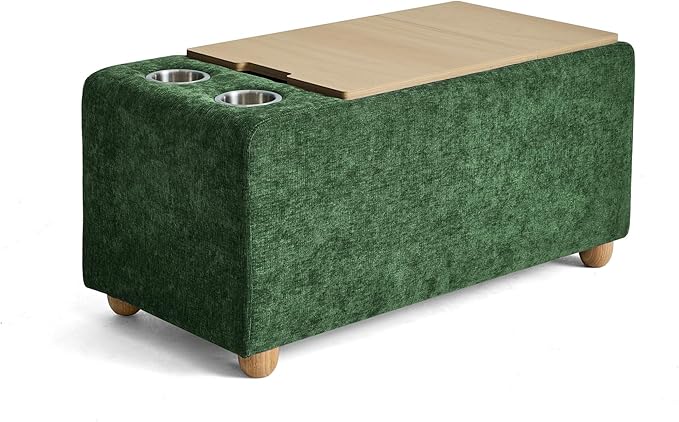 LINSY HOME Versatile Console Modular Sectional Oversized Couch Multifunctional Side Table with Charging Station and Storage Convertible Sectional Sofa Modular for Living Room Apartment Dorm Room