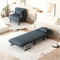 Convertible Sleeper Sofa 31.5″ Tri-Folding Queen Sofa Bed with Adjustable Backrest Velvet Comfy Loveseat Sleeper Sleeper Sofa Bed for Adults Modern Futon Sofa Bed for Bedroom Living Room (31.5in)