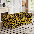 Loveseat Sofa Boneless Couch in a Box with Sunflowers Print Small Couch for Small Spaces High-Resiliency Memory Foam No Assembly Required for Living Room Bedroom Office