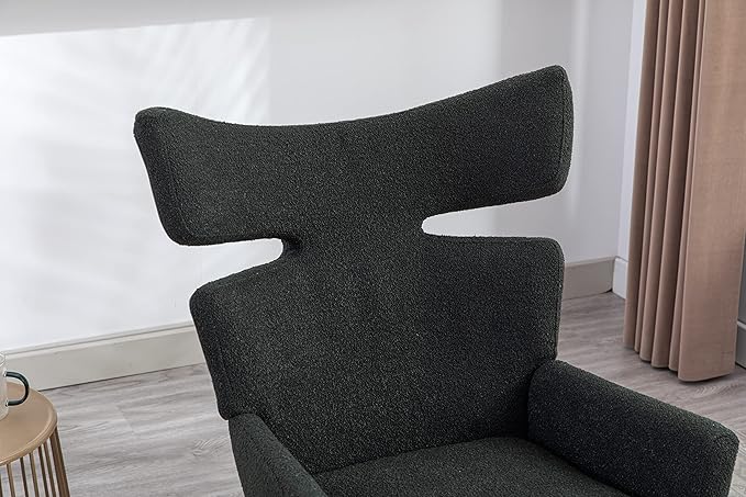 Fish Tail Living Room Comfortable Rocking Chair Living Room Chair