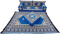 arabicsofa U Shaped Arabic Sofa Set – Royal Blue Modular Floor Seating for Guest Room