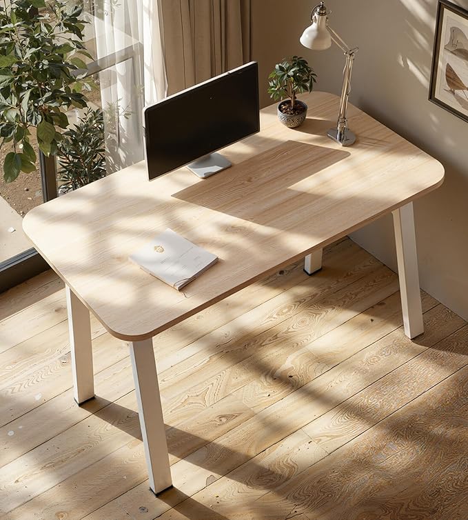 Modular Computer Office Desk Modern Style Small Study Writing Workstation Table for Home &amp Business Standard (47 x 24)