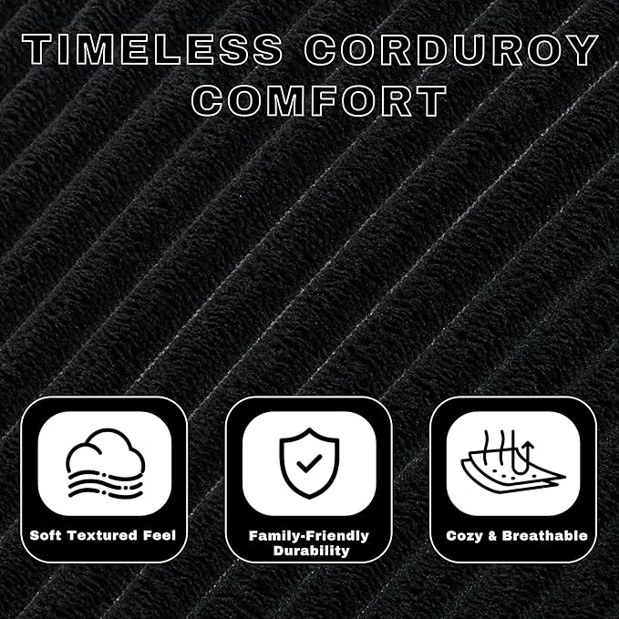 Modern Accent Chair for Living RoomArm Chair with Metal FrameUpholstered Armchair with Soft Cushion for Bedroom Lounge Reading Room (Black)