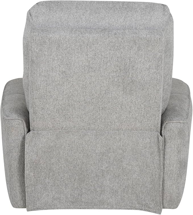 Powell Kylee Grey Upholstered Power Reclining Chair with Charging Port