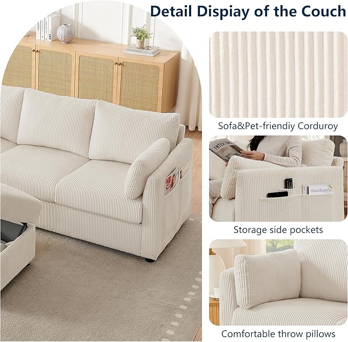 38 Modern Accent Chair Comfy Reading Chair Accent Chairs for Living Room Oversized Armchair for BedroomApartment (Beige 2 Chairs)