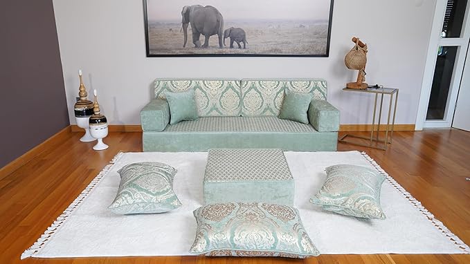 arabicsofa Arabic Majlis Sofa Seating – Handmade Modular Floor Seating Diwan Sofas
