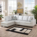 L-Shaped Combination Sofa Set Luxurious Synthetic Leather Living Room Sofa Suitable for Living Rooms Bedrooms Apartments and Offices