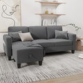 Sectional Couches for Living Room 78 L Shaped Sofa 3 Seat Modern Couch with Storage Ottoman Convertible Couches for Small Space Living Room Bedroom Apartment and Office