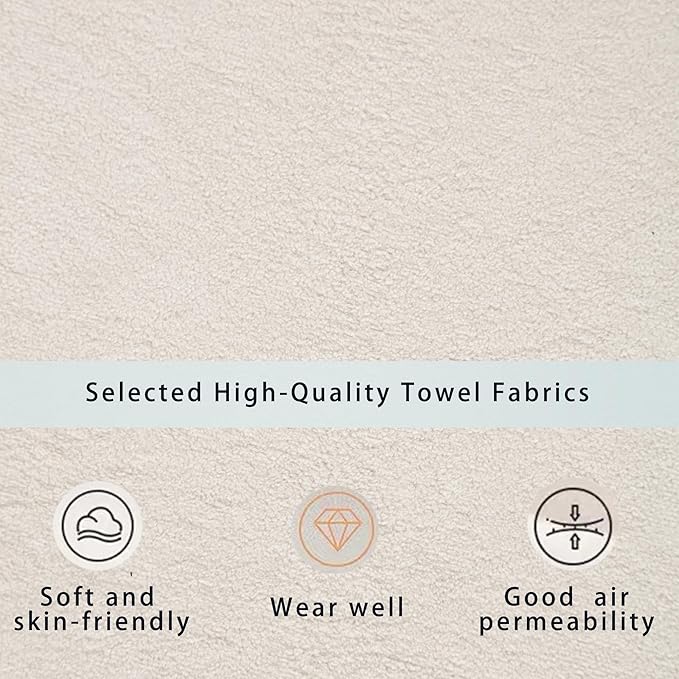 Modern Curved Cloud Sofas with Three Pillows Terrycloth Fabric Upholstered Sofa Combination Sofa Comfy 4 Seat Modular Sofa Minimalist Sofa in Living Room Apartment (Beige *172)