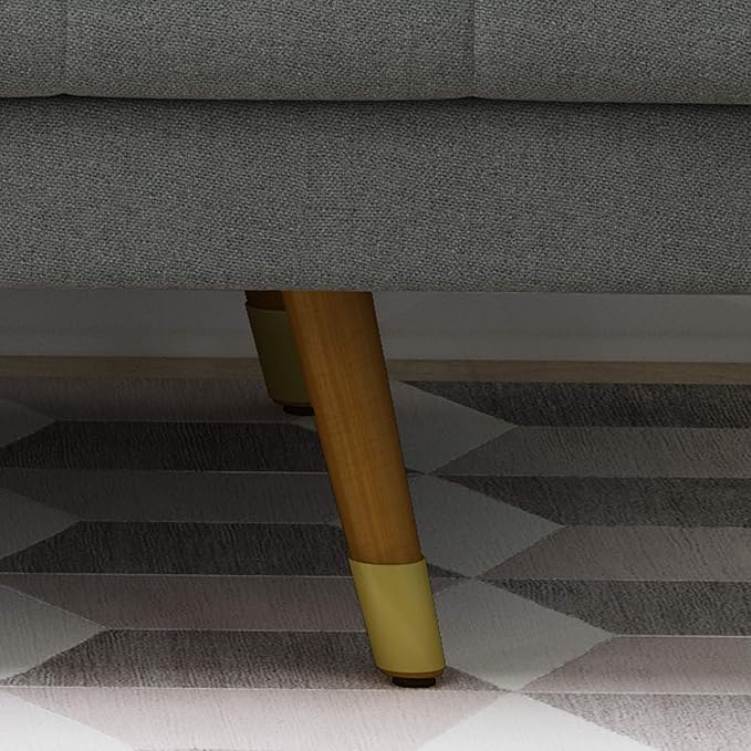 Christopher Knight Home GDFStudio Christopher Knight Home Aidan Mid Century Modern Tufted Fabric Sofa Gray