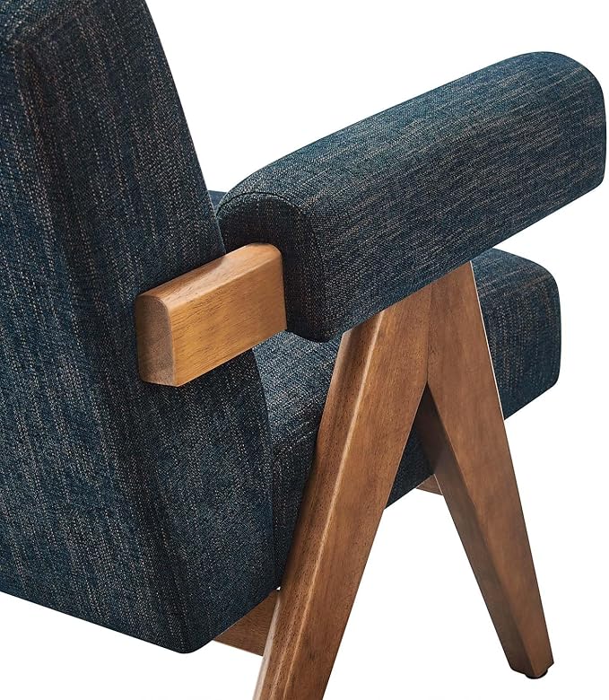 Modway EEI-6503-HEA Lyra Fabric Armchair Azure Fabric